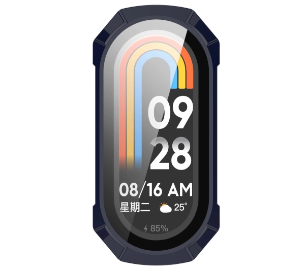 Bizon ze szkłem do Xiaomi Smart Band 9 Niebieski