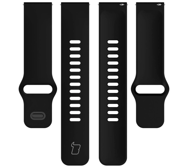 Bizon Strap Watch Silicone Pro SF QuickRelease 22mm Czarny