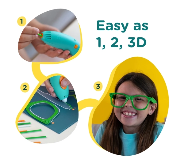 3Doodler SPLUS-COSTC Start+ 3D Pen z akcesoriami