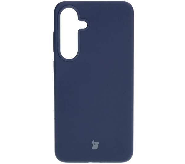 Bizon Silikonowe Soft do Galaxy S25 Plus Ciemno-niebieski