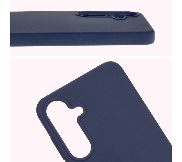 Bizon Silikonowe Soft do Galaxy S25 Plus Ciemno-niebieski