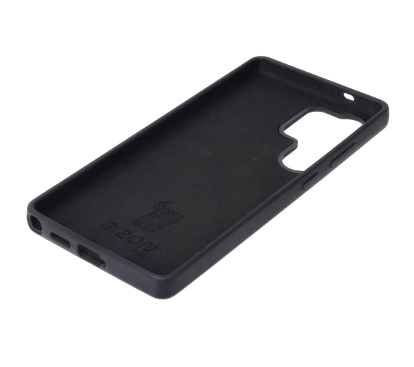 Bizon Silikonowe Soft do Galaxy S25 Ultra Czarny