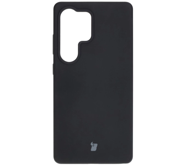 Bizon Silikonowe Soft do Galaxy S25 Ultra Czarny