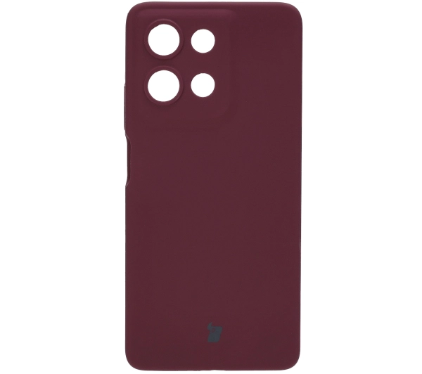 Bizon Silikonowe Soft do Motorola Moto G75 5G Ciemno-fioletowy