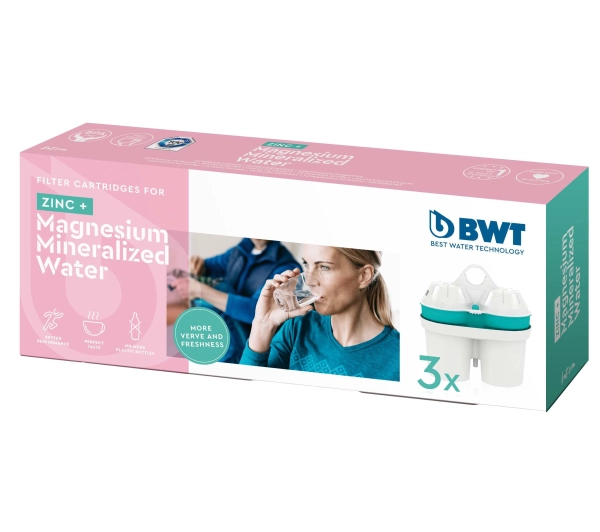 Wkład filtrujący BWT Magnesium Mineralized Water + Zinc (3 szt.)
