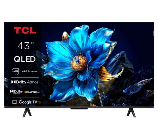 TCL 43P7K 43" QLED 4K Google TV Dolby Vision Dolby Atmos HDMI 2.1 DVB-T2 - Kup na Raty - RRSO 0%