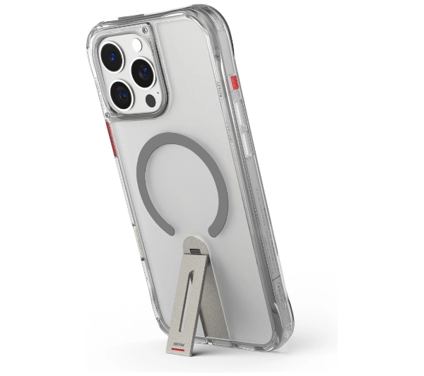 Skinarma Helix Magnetic Charging 360 Rotating Stand do iPhone 16 Pro Titanium