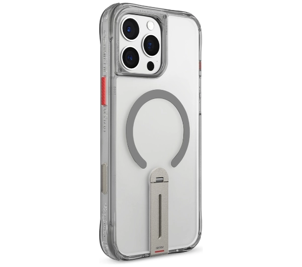 Skinarma Helix Magnetic Charging 360 Rotating Stand do iPhone 16 Pro Titanium