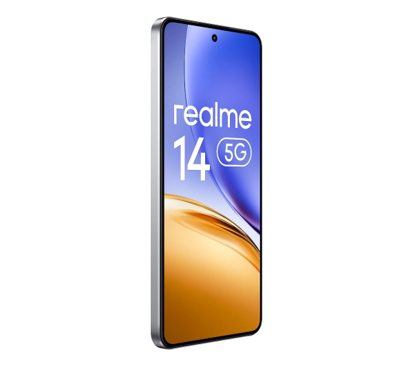 realme 14 5G 12/256GB Funkcje AI 6,67" 120Hz 50Mpix Srebrny - Kup na Raty - RRSO 0%