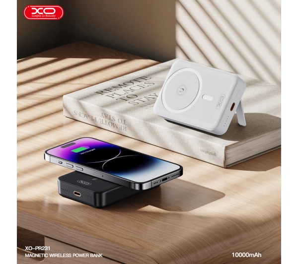 XO Magnetic PR231 10000mAh 20W Czarny