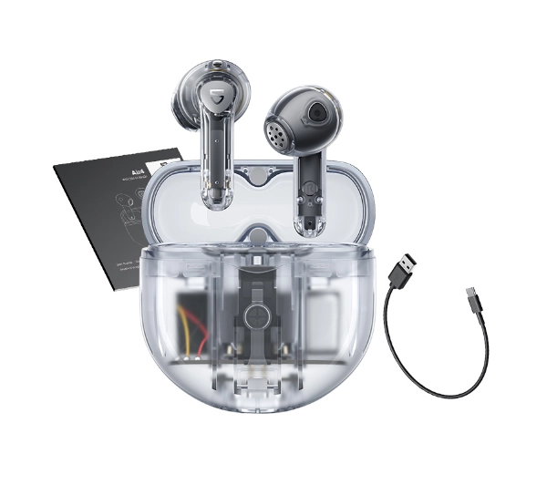 Soundpeats Air TP Douszne Bluetooth 5.3 Biały