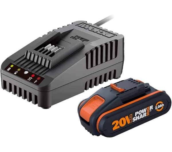 Worx PowerShare WA3601 20V 2.0 Ah + akumulator 2.0 Ah