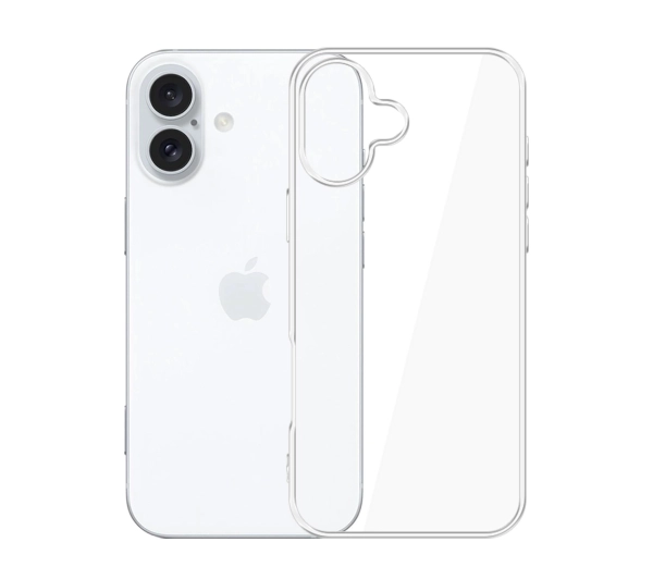 3mk Clear Case do iPhone 16 Plus Przezroczysty