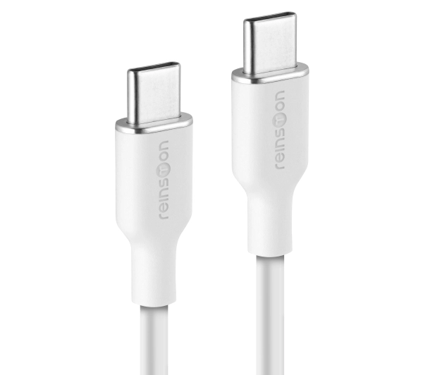 Reinston EK15CC65B USB-C do USB-C 1,5m 65W Biały