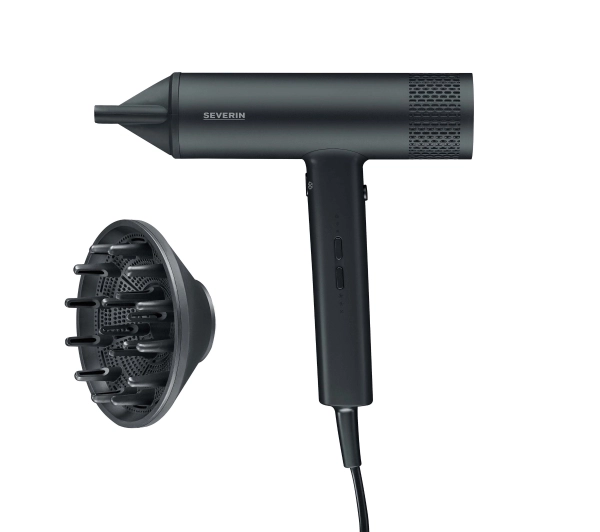 Severin S-Style SpeedPro HT 0170 Jonizacja Dyfuzor Zimny nawiew 2000W 3 prędkości 3 temperatury