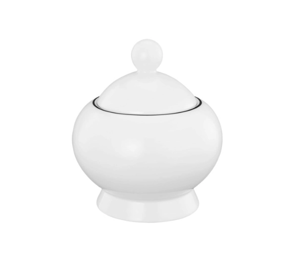 Zastawa stołowa - Seltmann Lido Black Line 0,25l