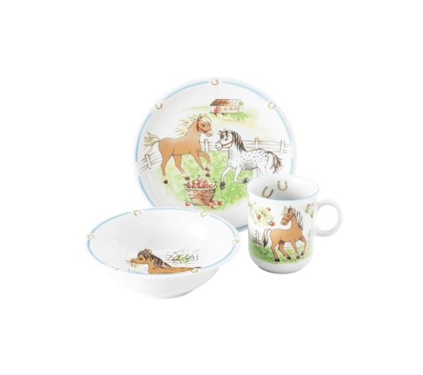 Zastawa stołowa - Seltmann Compact My Pony 3 elementy