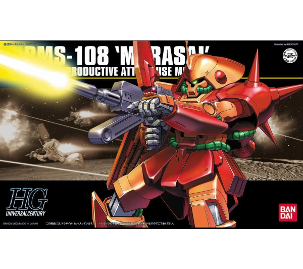 Bandai HGUC 1/144 RMS-108 MARASAI
