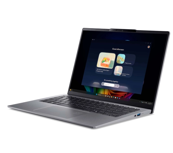 Acer Swift Go 14 AI SFG14-64-R5UJ OLED 14" Ryzen AI 5 340 16GB RAM 512GB Dysk SSD Win11 Srebrny Funkcje AI - Kup na Raty - RRSO 0%