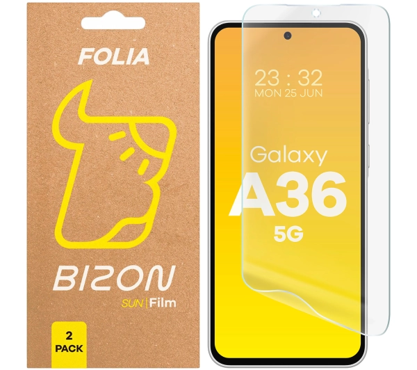 Bizon matowa Film Sun do Galaxy A36 5G 2 sztuki