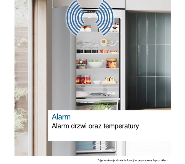Bosch KGN392LAG Pełny No Frost 203cm Komora świeżości Srebrny - Kup na Raty - RRSO 0%