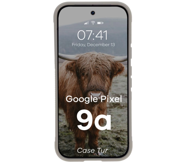 Bizon Tur do Google Pixel 9a Jasnoszary