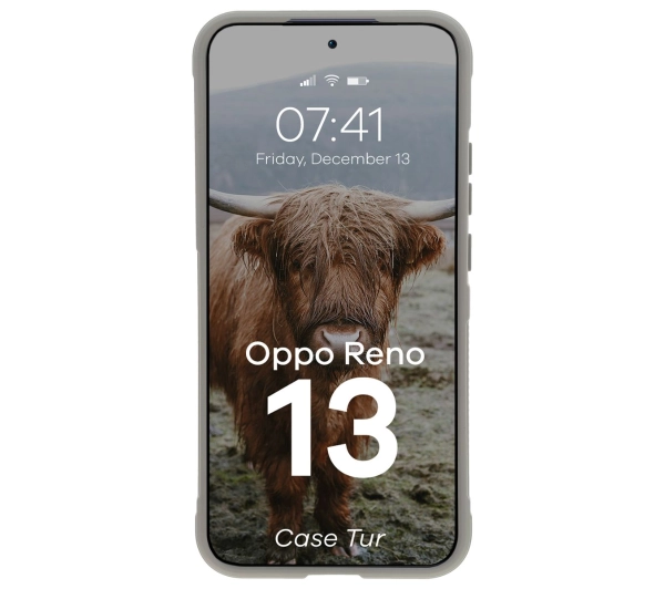 Bizon Tur do Oppo Reno13 Jasnoszary