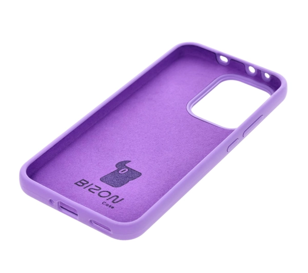 Bizon Silikonowe Soft do Oppo Reno13 Ciemnofioletowy