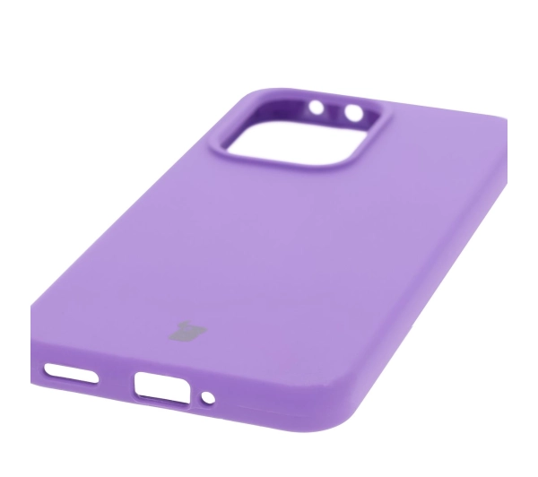 Bizon Silikonowe Soft do Oppo Reno13 Ciemnofioletowy