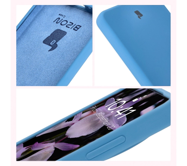 Bizon Silikonowe Soft do OnePlus 13R Niebieski