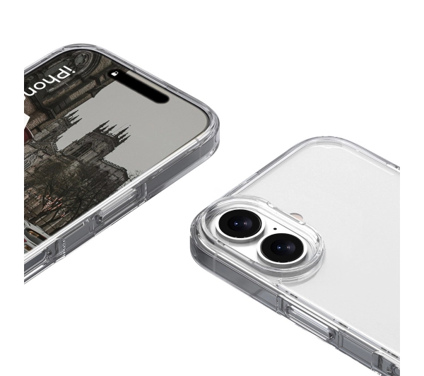 Bizon Halo do iPhone 16 Przezroczysty