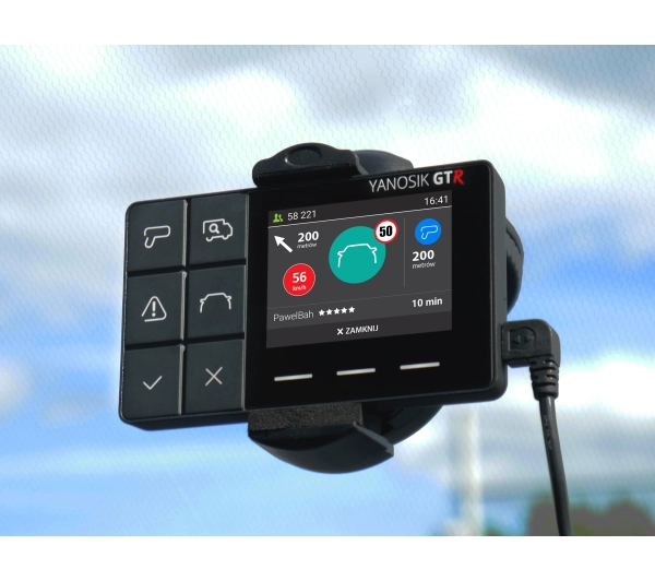 YANBOX Yanosik GTR + 3 lata abonamentu - Kup na Raty - RRSO 0%