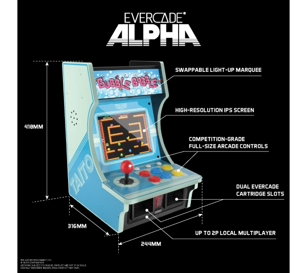Evercade Alpha Taito Bartop Arcade - Kup na Raty - RRSO 0%