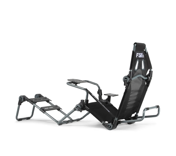 Next Level Racing NLR-S015GR F-GT Lite Carbon Grey Edition Wyścigowy do 130kg Czarno-szary - Kup na Raty - RRSO 0%