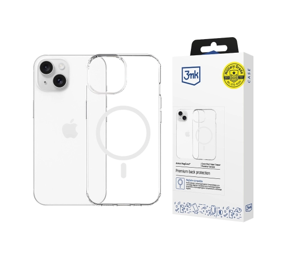 3mk Armor MagCase do iPhone 13/14 Przezroczysty