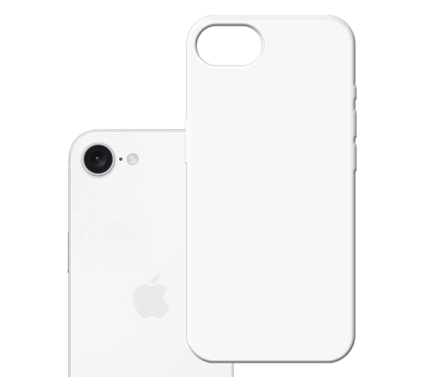 3mk Hardy MagSilicone White do iPhone 16E