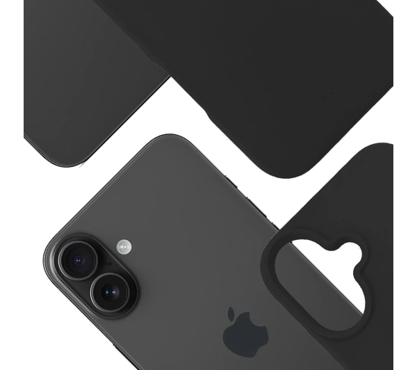 3mk Hardy MagSilicone Graphite do iPhone 16