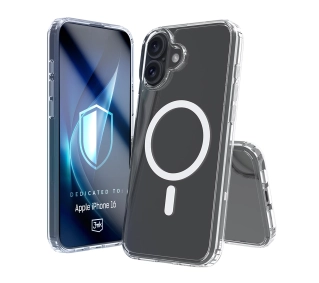 3mk Armor MagCase do iPhone 16 Przezroczysty
