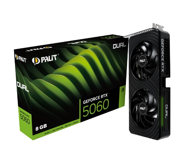 PALIT RTX 5060 Dual 8GB GDDR7 128bit 3-DP HDMI