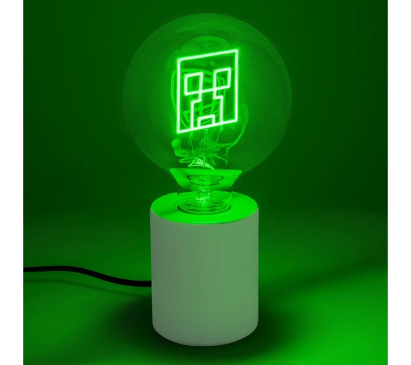 Paladone LED Neon Bulb Lamp Minecraft Creeper