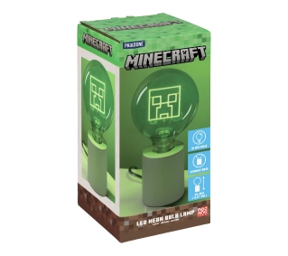 Paladone LED Neon Bulb Lamp Minecraft Creeper