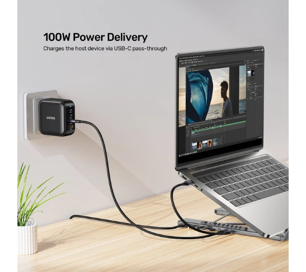 Unitek D1137AGY01 z hubem/HDMI/PD/SD