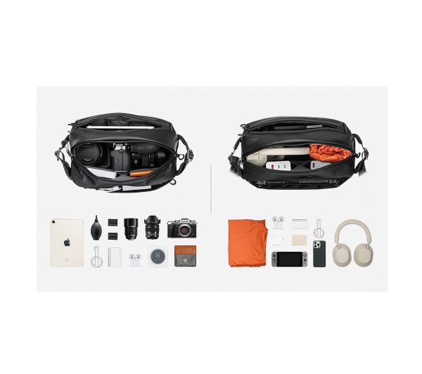 K&F Alpha Sling Bag 10 L Czarny