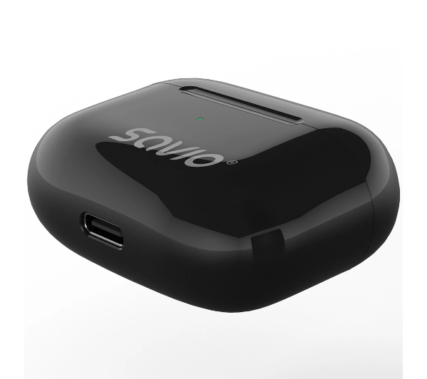 Savio TWS-02 PRO Douszne Bluetooth 5.4 Czarny