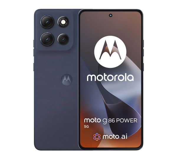 Motorola moto G86 Power 5G 12/256GB Funkcje AI 6,67" 120Hz 50Mpix Granatowy