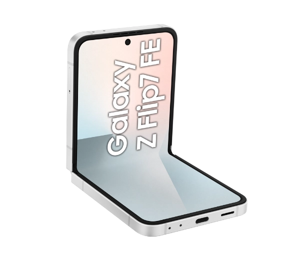 Samsung Galaxy Z Flip7 FE 8/256GB Funkcje AI 6,7/3,4" 50Mpix Biały - Kup na Raty - RRSO 0%