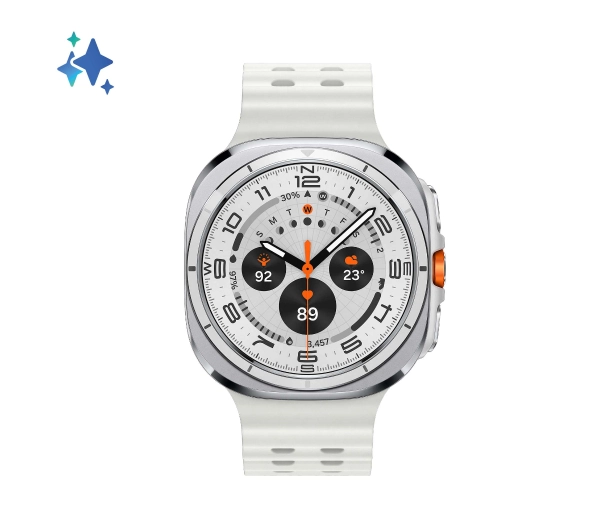 Samsung Galaxy Watch Ultra Funkcje AI 2025 LTE 47mm Biały - ⚡ EURO HIT CENOWY! ⚡ - Kup na Raty - RRSO 0%