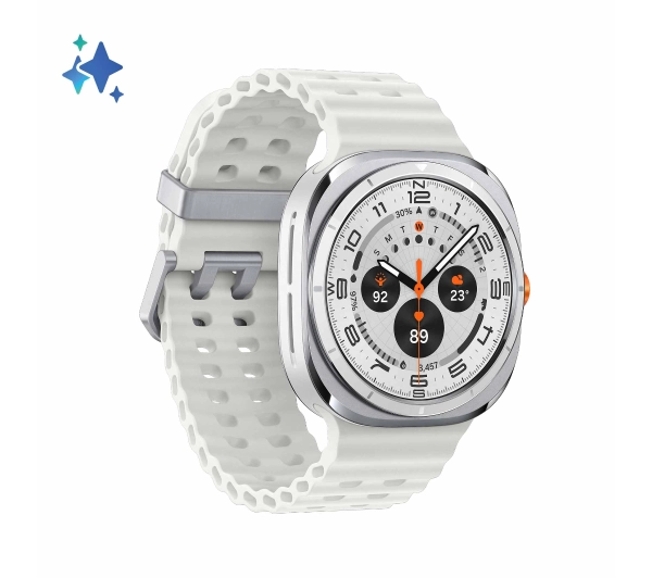 Samsung Galaxy Watch Ultra Funkcje AI 2025 LTE 47mm Biały - ⚡ EURO HIT CENOWY! ⚡ - Kup na Raty - RRSO 0%