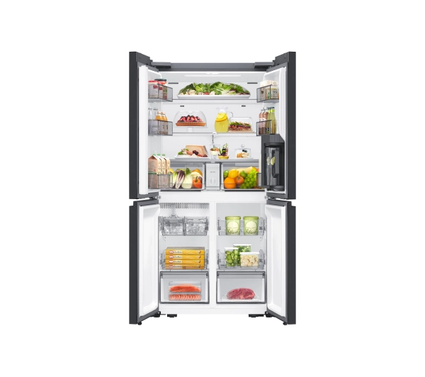 Samsung SBS do obudowy RM70F63NEREO Funkcje AI 185,3cm Zdalne sterowanie Stalowy - Kup na Raty - RRSO 0%