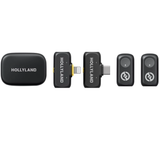 Hollyland LARK A1 Combo Duo Czarny - ⚡ EURO HIT CENOWY! ⚡